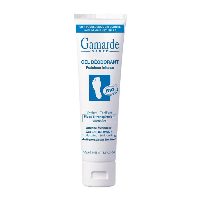 Gamarde Organic Intense Freshness Deodorant Gel pentru picioare cu transpirație excesivă 100g — preț și oferte