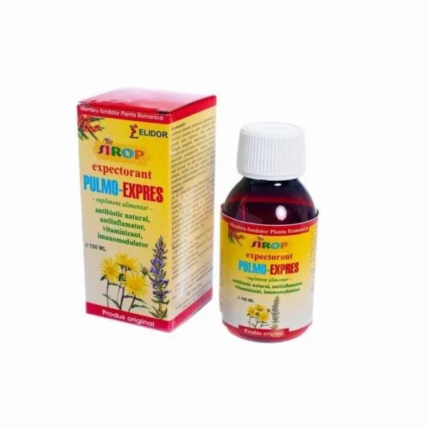 ELIDOR Sirop Pulmo-Express x200ml — preț și oferte