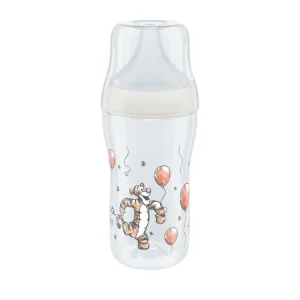 Biberon Perfect Match, M, + 3 luni, Tiger, 260 ml, Nuk