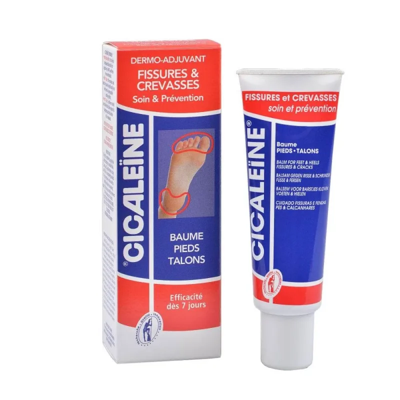 Asepta Cicaleïne Dermo adjuvant pentru crăpături și fisuri balsam pentru picioare și călcâie 50ml — preț și oferte