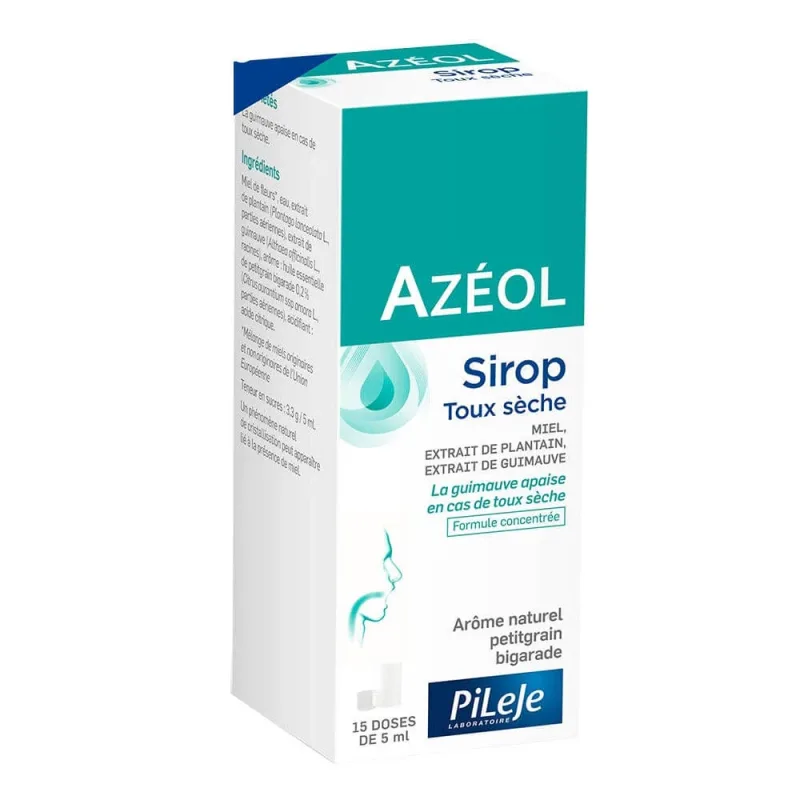Pileje Azéol Azeol sirop pentru tuse uscată 75ml — preț și oferte