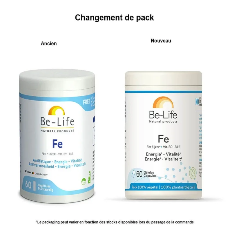 Be-Life Fe 60 capsule — preț și oferte
