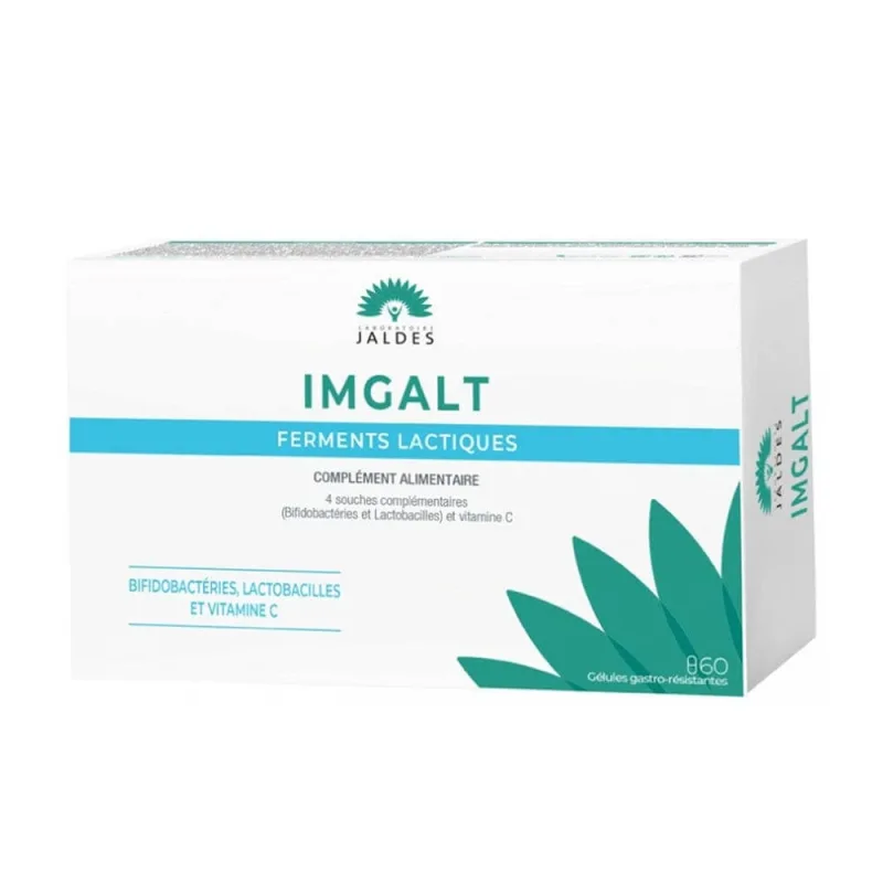 Jaldes Imgalt Fermenți lactici cu vitamina C 60 capsule gastrorezistente — preț și oferte