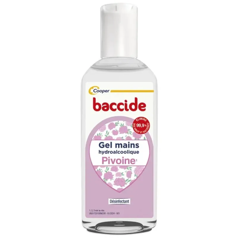 Baccide Gel Mains Désinfectant Hydroalcoolique Pivoine Peaux sensibles 30ml — preț și oferte