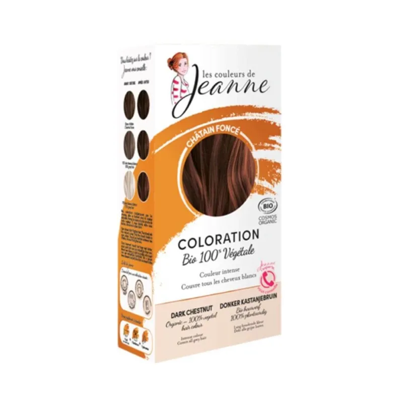 Les couleurs de Jeanne 100% vopsea de păr pe bază de plante 2x50 g — preț și oferte