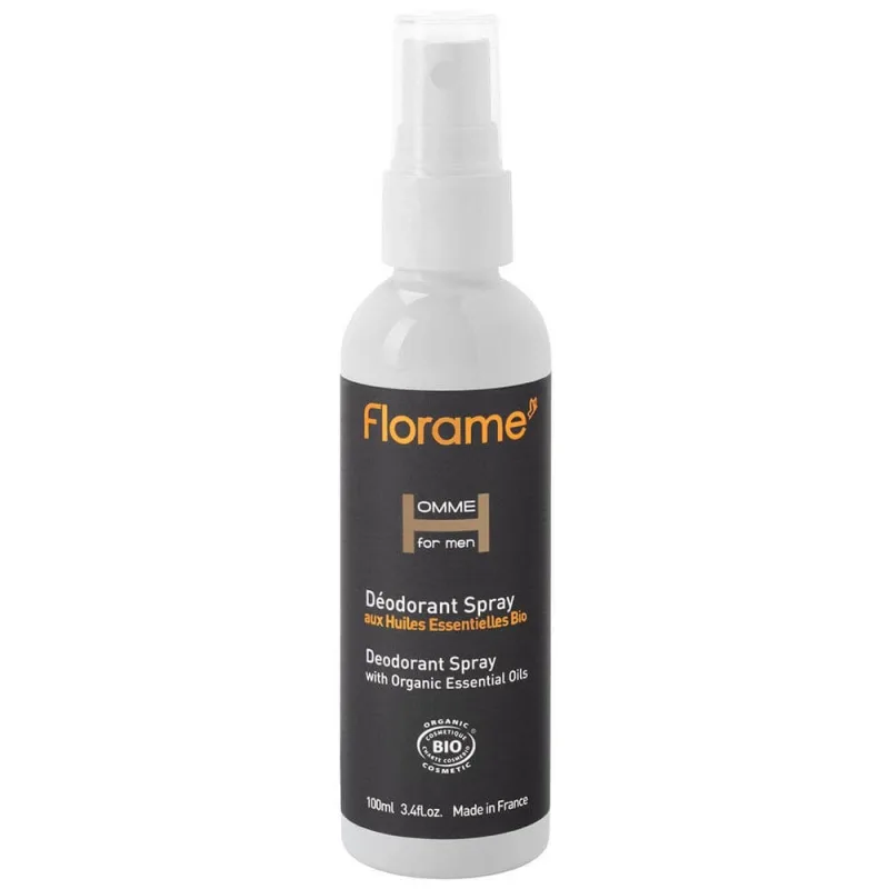 Florame Spray deodorant organic pentru bărbați 100ml — preț și oferte