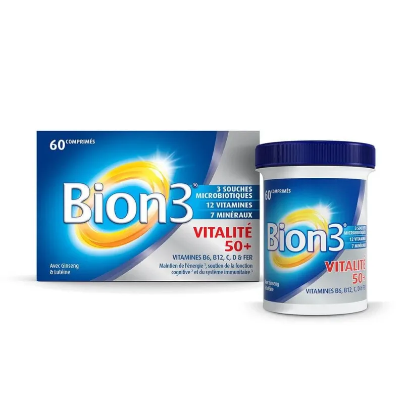 Bion3 Vitalitate 50+ x60 Tablete — preț și oferte