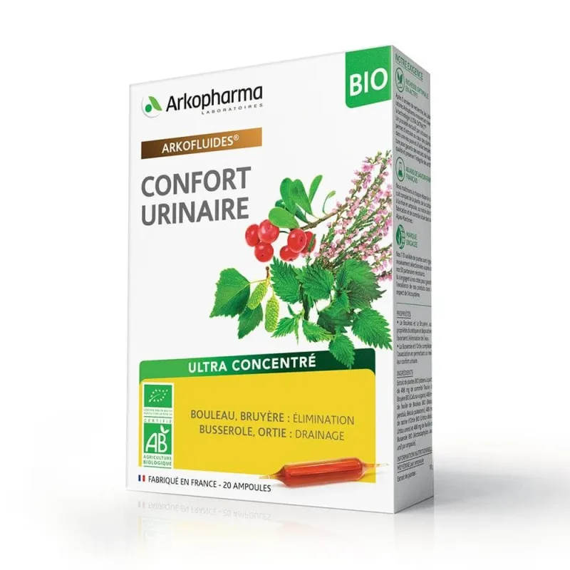 Arkopharma Arkofluids Confort urinar Organic 20 flacoane — preț și oferte