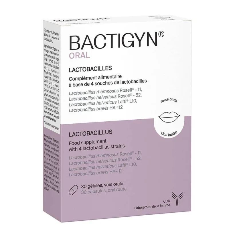Ccd Bactigyn oral x30 capsule Laboratoire Ccd — preț și oferte