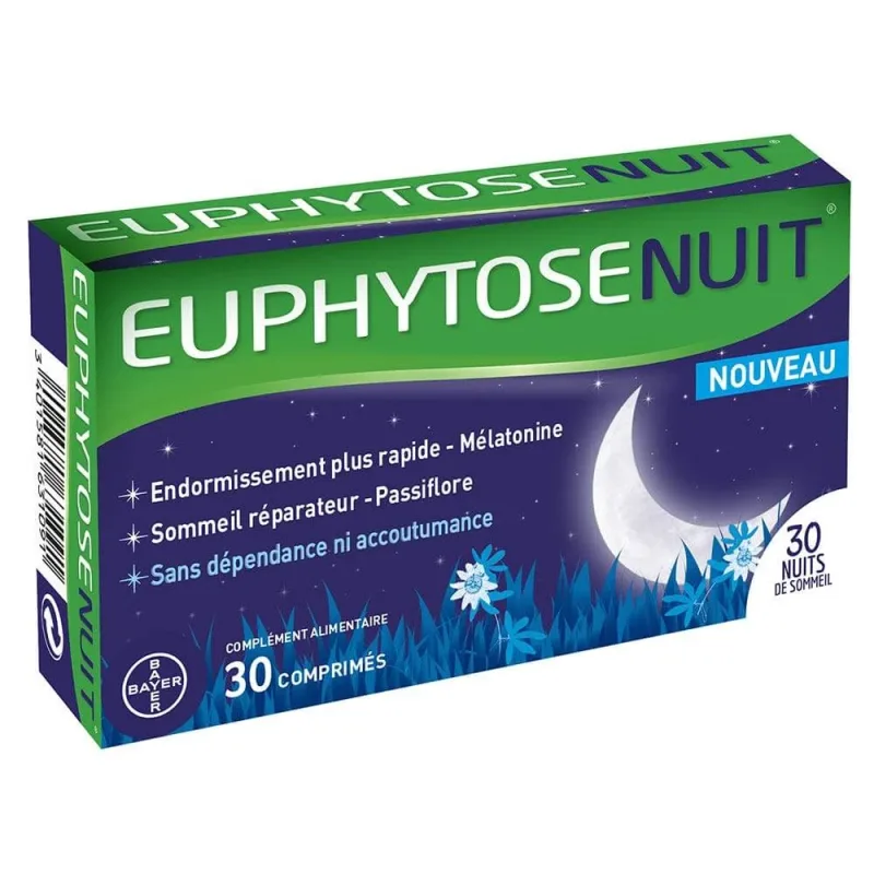 Bayer Euphytose Night 30 Comprimes — preț și oferte