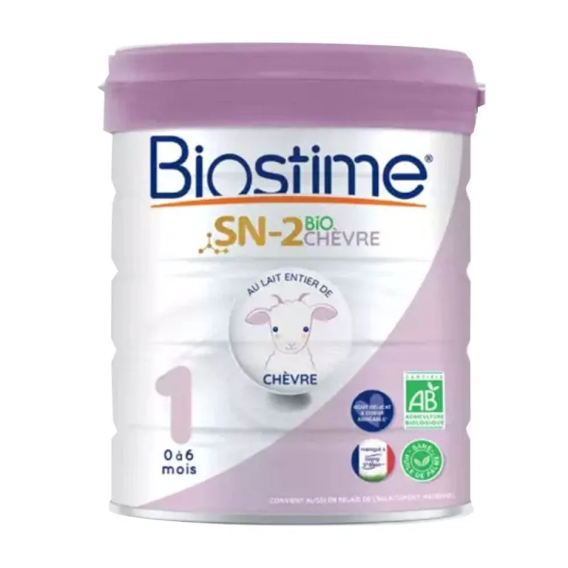 Biostime SN-2 Lapte organic de capră pentru sugari de la 0 la 6 luni 800g — preț și oferte