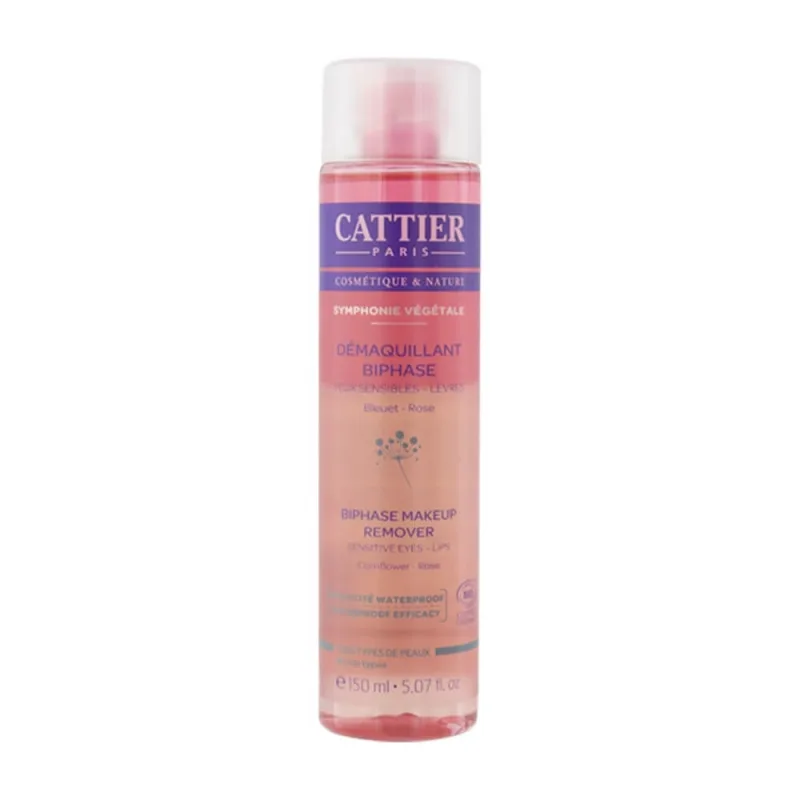 Cattier Symphonie Végétale Bio Biphasic demachiant pentru ochi și buze 150ml — preț și oferte
