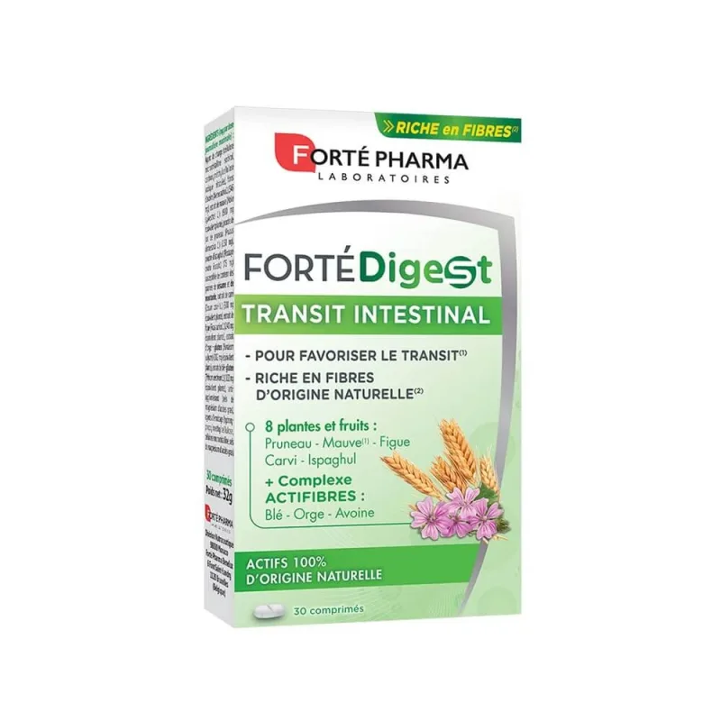Forté Digest Tranzit Intestinal, 30 comprimate, Forté Pharma — preț și oferte