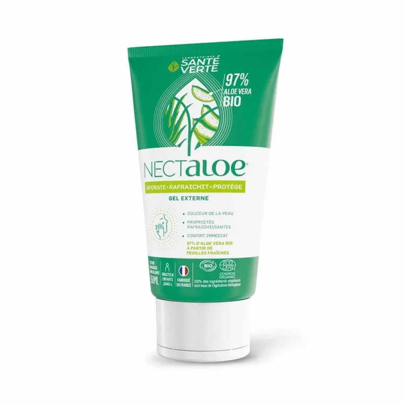 Sante Verte Nectaloe Gel extern de hidratare și protecție Bio 150ml — preț și oferte
