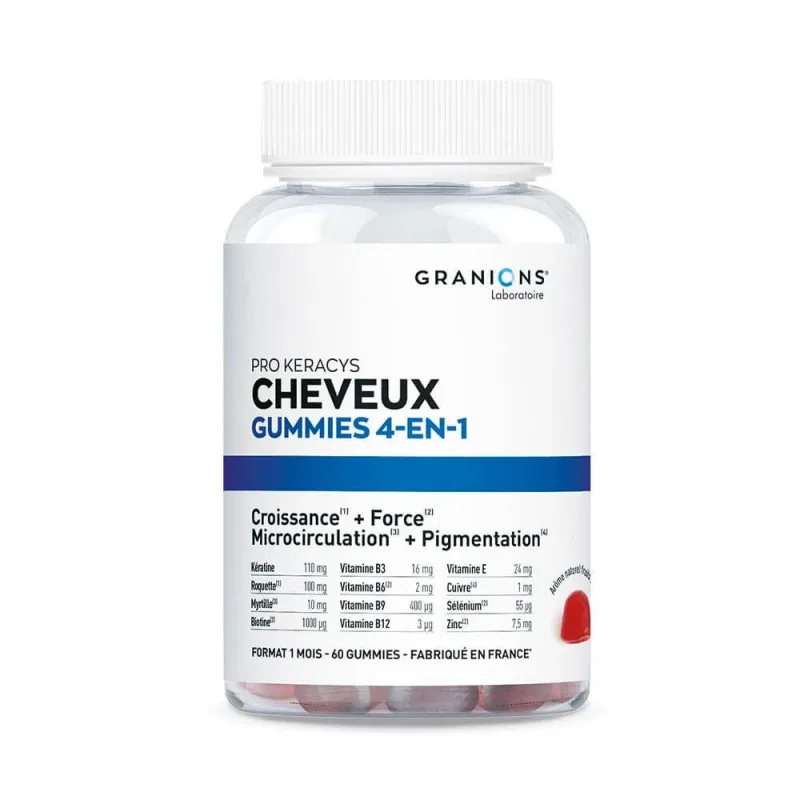 Granions Pro Keracys păr 4in1 60 gummies — preț și oferte