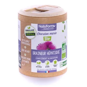 Nat&Form THISTLE ORGANIC DE MARIAN 200 capsule