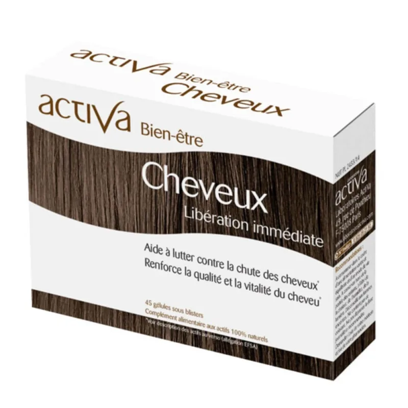 Activa Wellness Păr cu eliberare imediată 45 capsule — preț și oferte