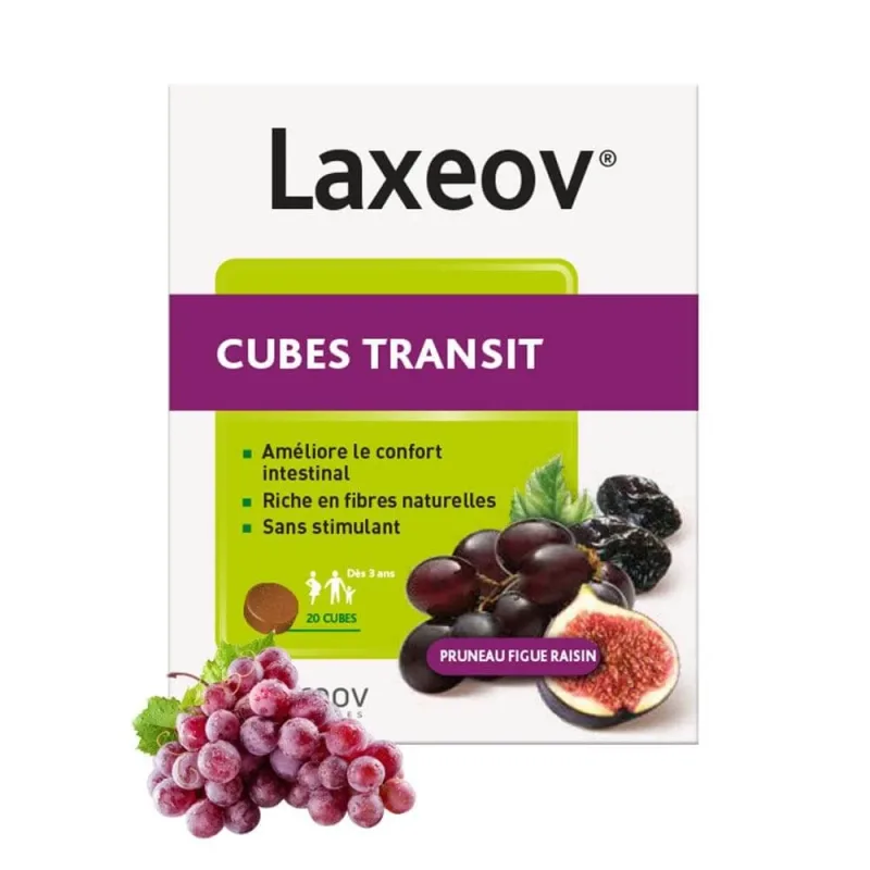 Nutreov Laxeov Transit cuburi prună smochine struguri 10 cuburi — preț și oferte