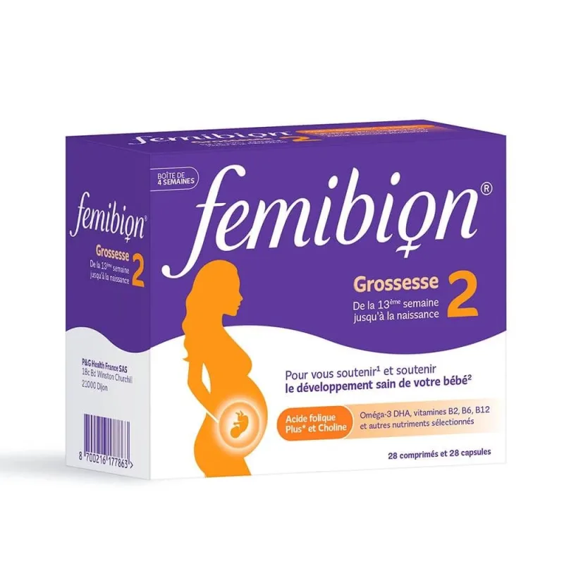 Femibion Femibion Sarcina Metafolin + Dha 60 Tablete x28+28 Cprs — preț și oferte