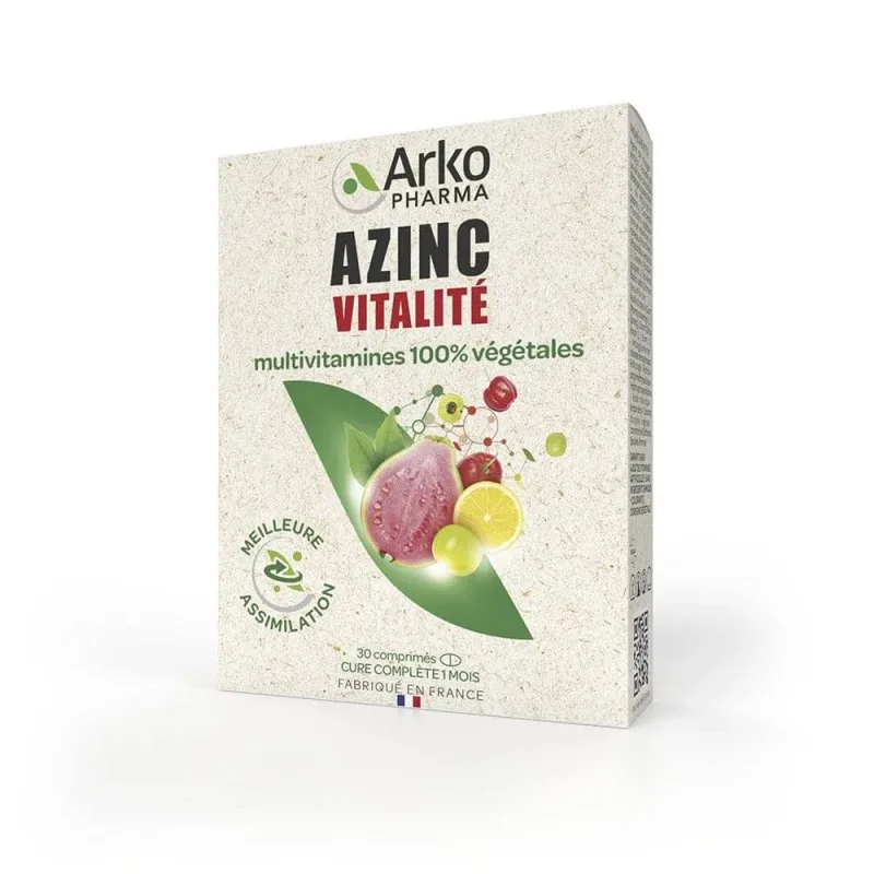 Arkopharma Azinc Multivitamine Vitalitate 30 comprimate — preț și oferte