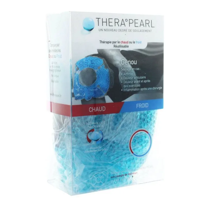 TheraPearl Terapie cu căldură sau frig pentru genunchi cu curea de susținere 35,6x26,1 cm — preț și oferte