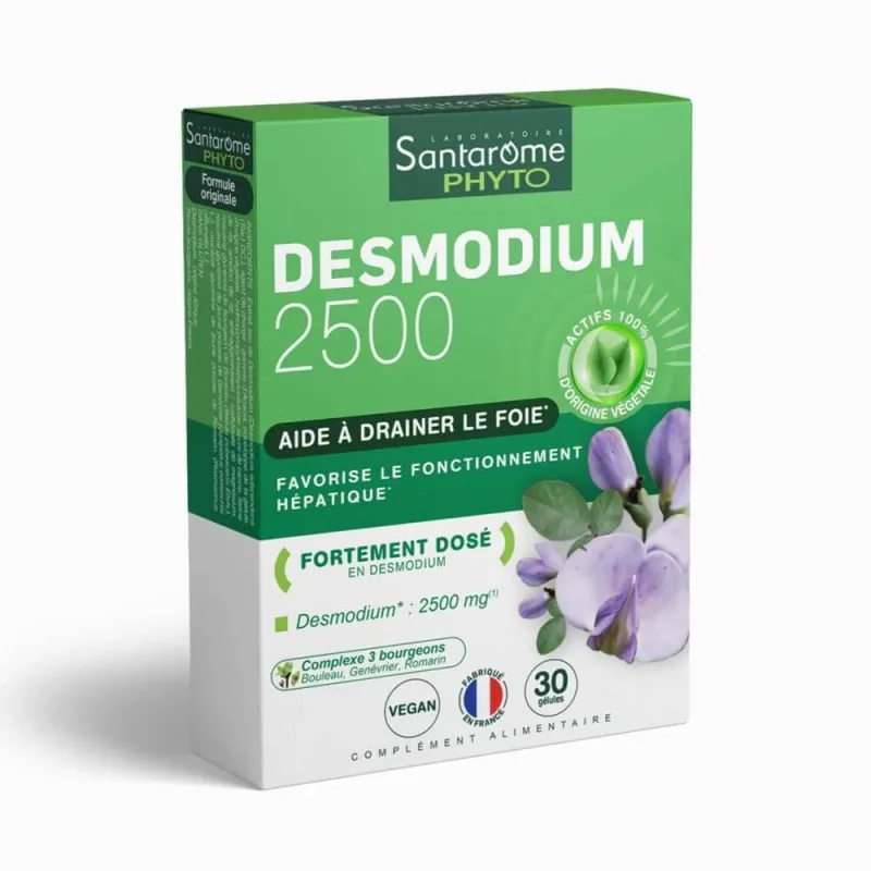Santarome Desmodium 2500 Détoxifiant du Foie 30 Geluli — preț și oferte