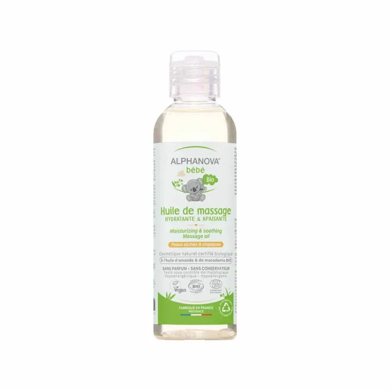 Alphanova Bébé Ulei de masaj 100% natural 100 ml — preț și oferte