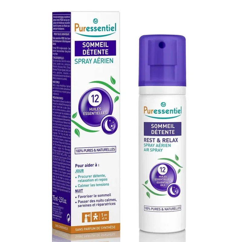 Puressentiel Serene Somn și relaxare Spray de aer 12 uleiuri esențiale 75ml — preț și oferte