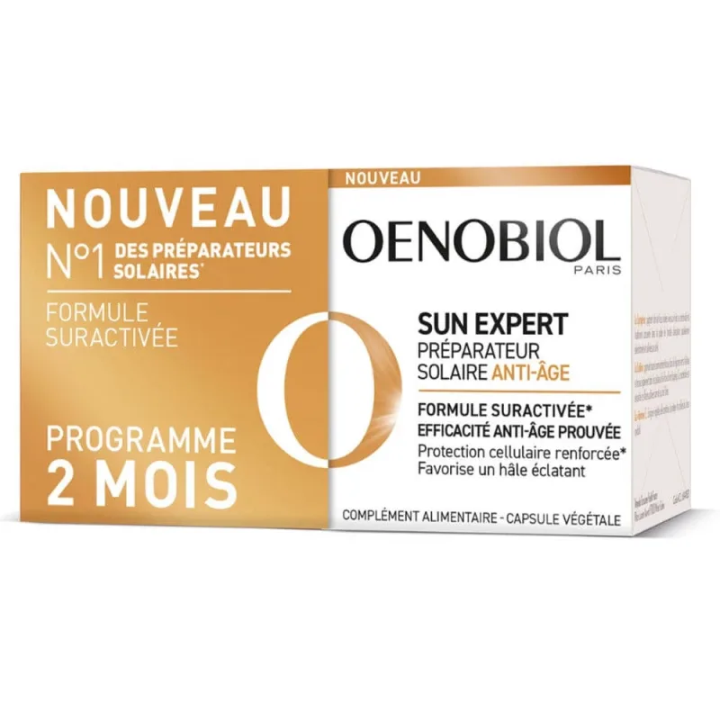 Oenobiol Sun Expert Pompă de căldură solară anti-îmbătrânire 2x30 Capsule — preț și oferte