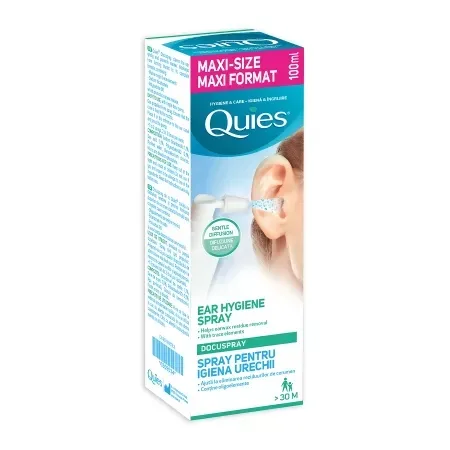 Docuspray Quies – Spray Auricular cu Elemente Marine, 100 ml — preț și oferte