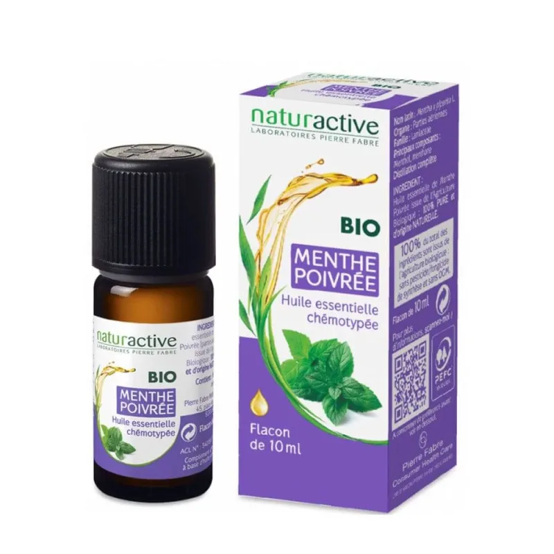 Naturactive Ulei esențial de mentă organică 10 ml — preț și oferte