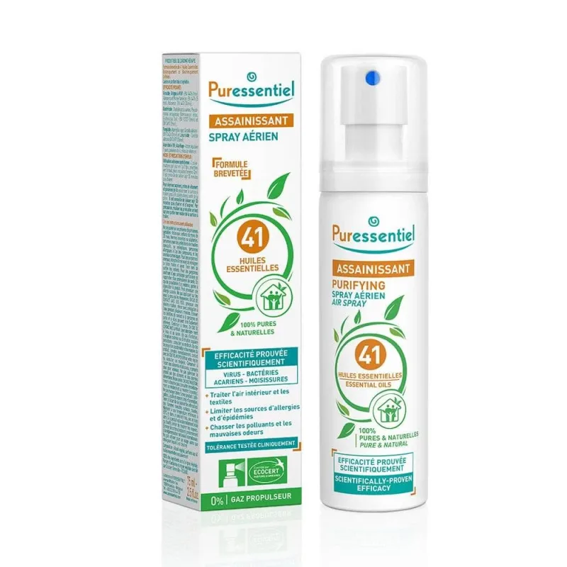 Puressentiel Spray purificator de aer cu 41 uleiuri esențiale 75ml — preț și oferte