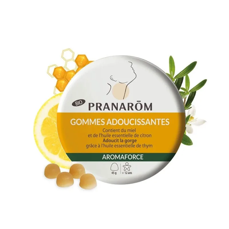 Pranarôm Aromaforce Gume organice emoliente Lămâie și miere 45g — preț și oferte