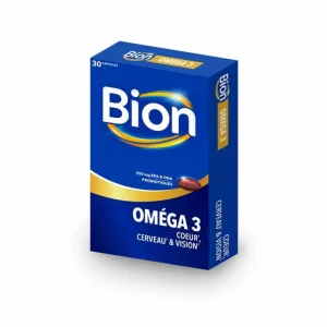 Bion3 Omega 3 Inima, creierul și vederea 30 capsule
