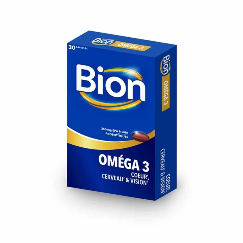 Bion3 Omega 3 Inima, creierul și vederea 30 capsule — preț și oferte
