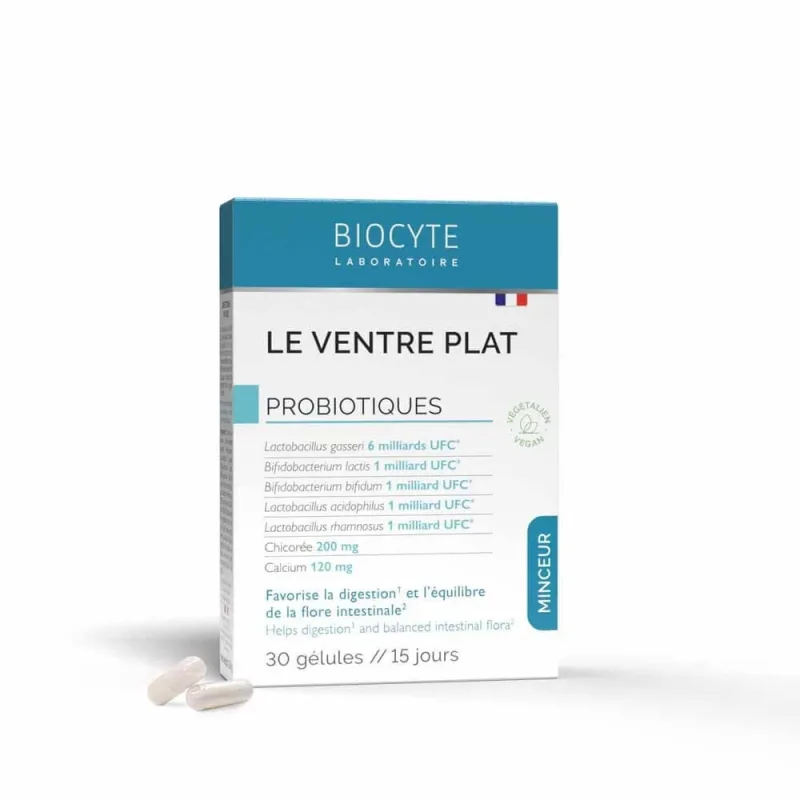Biocyte Slimming Le Ventre Plat Probiotiques 30 capsule — preț și oferte