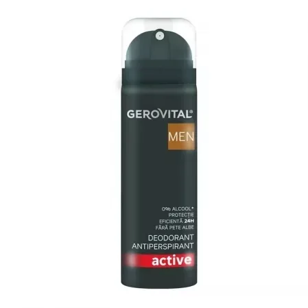 Deodorantul antiperspirant Gerovital Men Active, 150 ml — preț și oferte