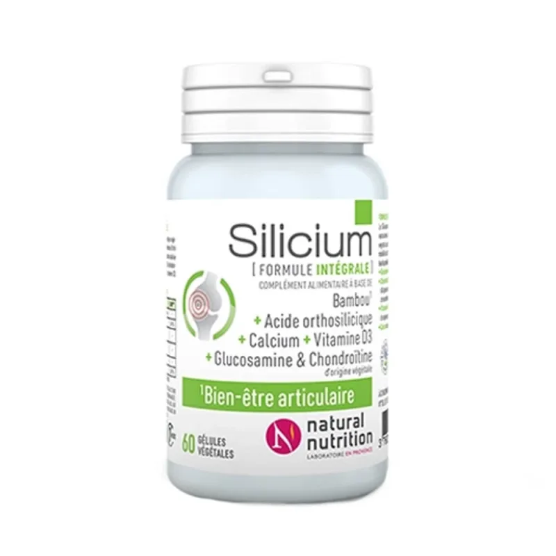 Nutriție naturală Silicium Joint Health x60 capsule Natural Nutrition Cosmetics — preț și oferte