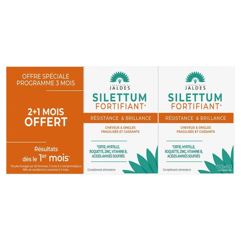 Jaldes Silettum Fortificare Ofertă specială 2+1 luni gratuite 180 comprimate — preț și oferte
