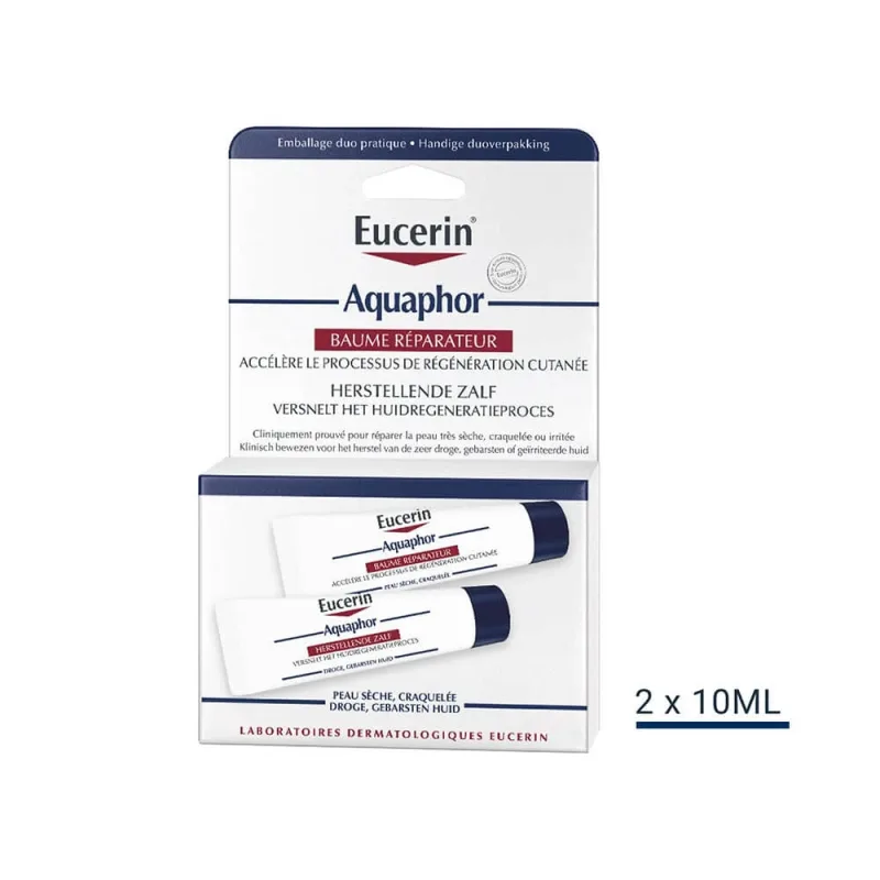 Eucerin Aquaphor Repair Balm Piele uscată și crăpată 2x10g — preț și oferte
