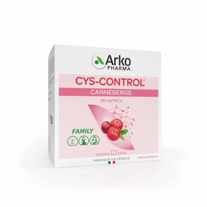 Arkopharma Cys-Control Confort urinar Cranberry 20 pliculețe — preț și oferte
