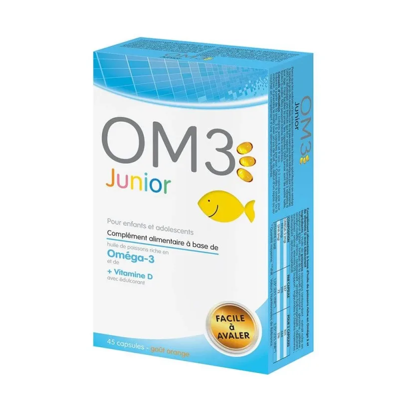 OM3 Omega 3 Junior 45 Capsule — preț și oferte