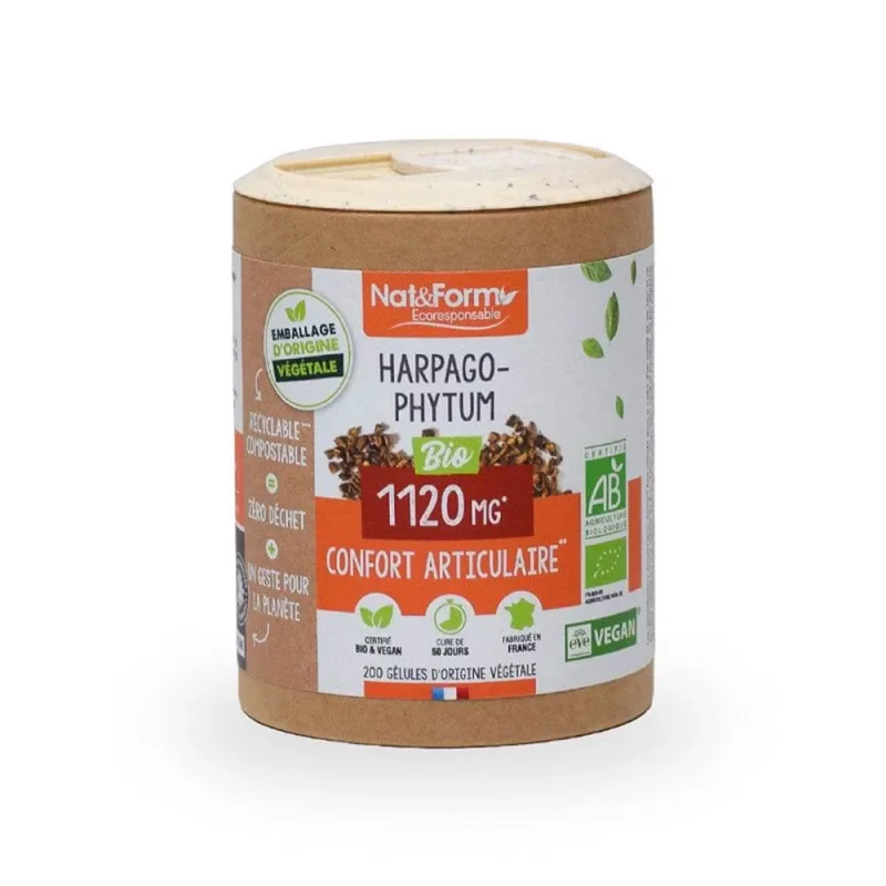 Nat&Form ARPAGOFITO BIO 200 capsule — preț și oferte