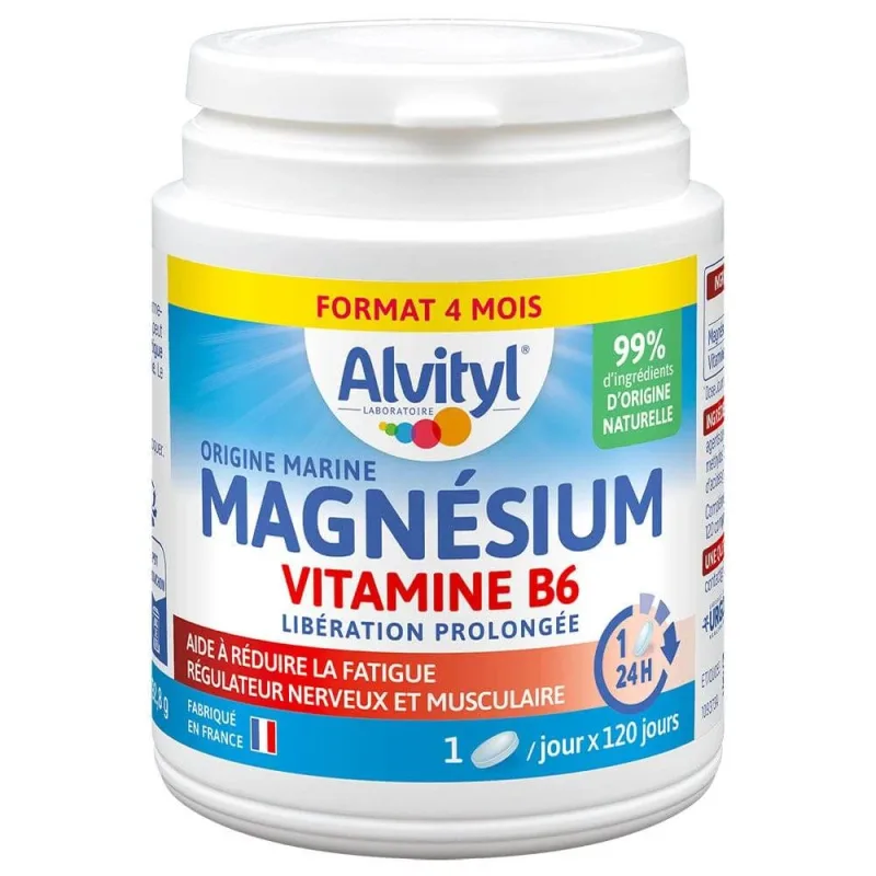 Alvityl Magneziu Vitamina B6 120 comprimate — preț și oferte
