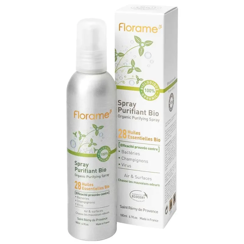 Florame Organic Freshness Spray purificator pentru aer și suprafețe 180 ml — preț și oferte