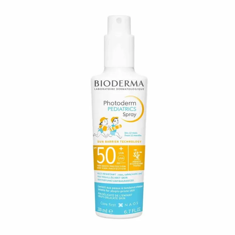 Bioderma Photoderm Spray Kid SPF50+ Piele delicată 200ml — preț și oferte