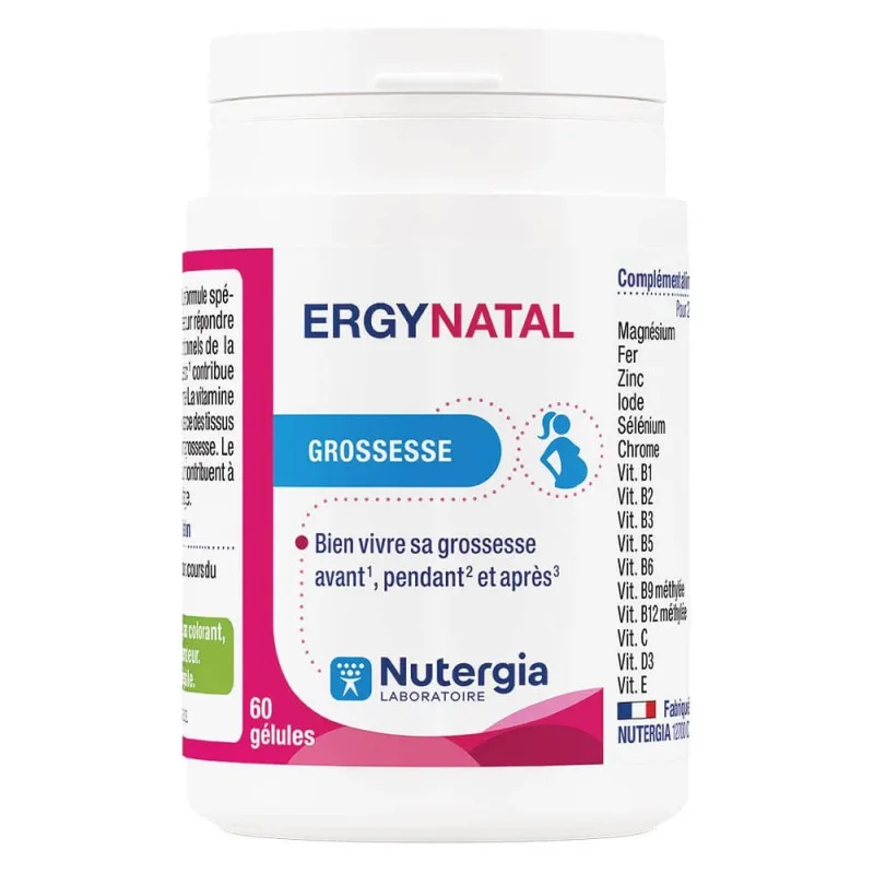 Nutergia Ergynatal 60 gelule — preț și oferte