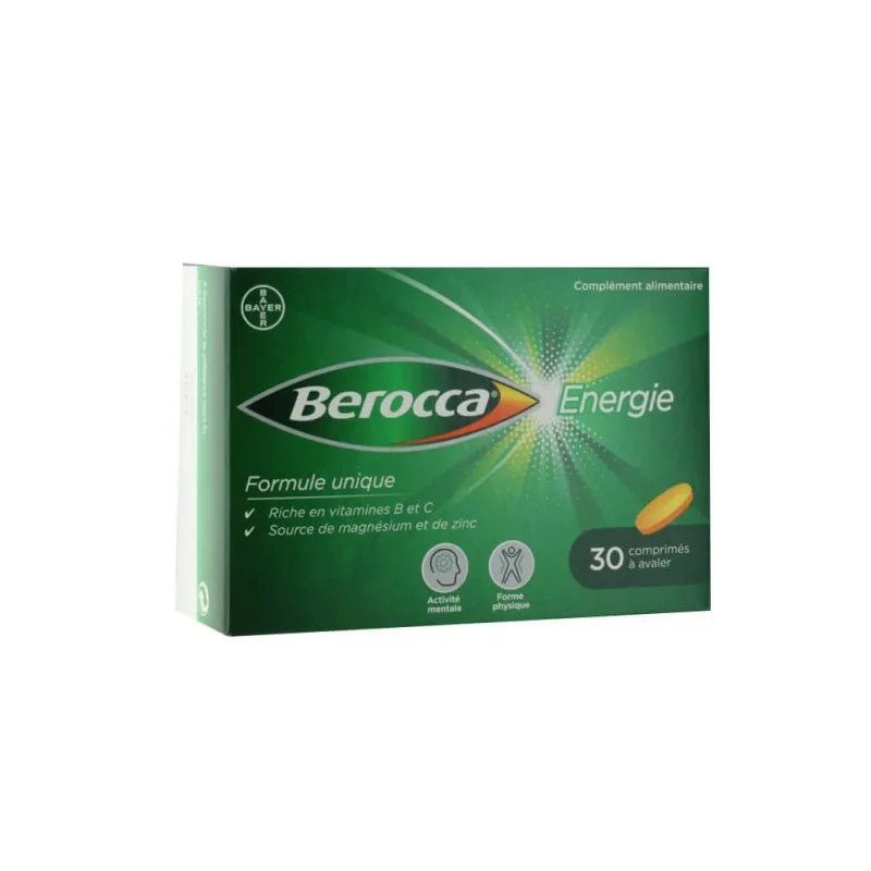 Bayer Berocca Energy 30 comprimate — preț și oferte