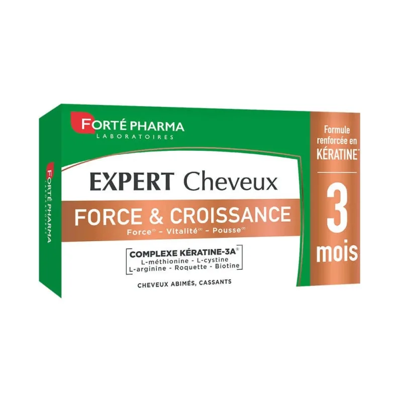 Forté Pharma Îngrijirea părului Putere și creștere pentru toate tipurile de cădere a părului 90 comprimate — preț și oferte