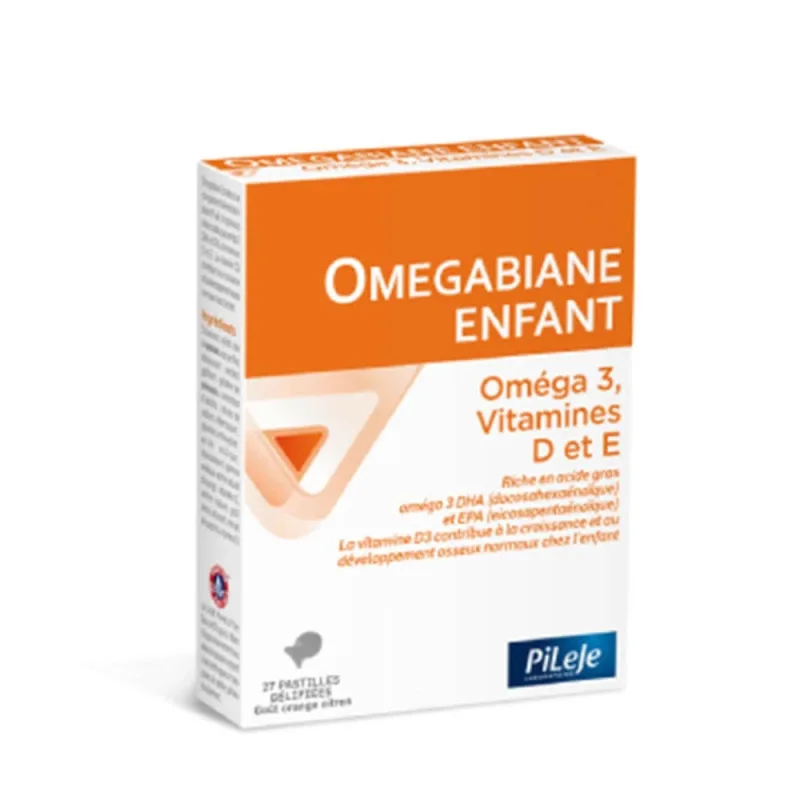 Pileje Omegabiane Baby Omega3, vitamina D și E 27 de tablete gelatinoase — preț și oferte